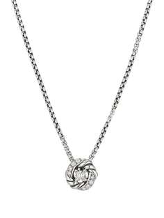 David Yurman колье Infinity из серебра с бриллиантами