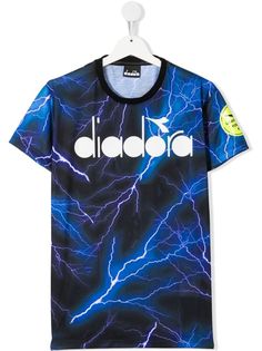 Diadora Junior футболка с логотипом