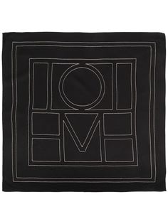 Totême шарф с логотипом