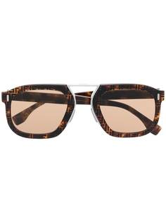 Fendi Eyewear солнцезащитные очки-авиаторы Fendi Force