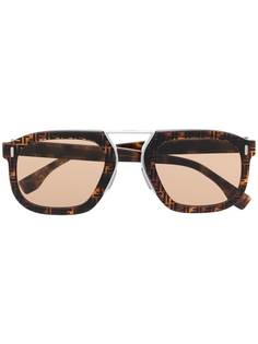 Fendi Eyewear солнцезащитные очки-авиаторы Fendi Force