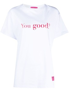 IRENEISGOOD футболка с надписью
