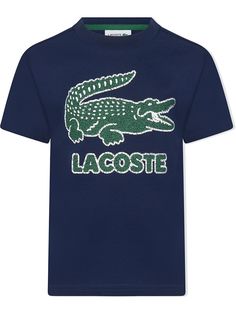 Lacoste Kids футболка с логотипом