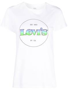 Levis футболка с круглым вырезом и логотипом