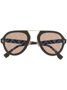 Fendi Eyewear солнцезащитные очки-авиаторы Fendi Force