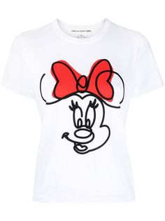 Comme Des Garçons Girl футболка с принтом Minnie Mouse