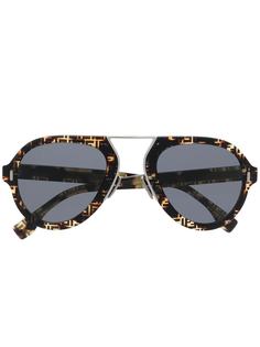 Fendi Eyewear солнцезащитные очки-авиаторы Fendi Force