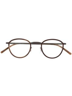 Mykita очки в круглой оправе черепаховой расцветки