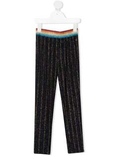 SONIA RYKIEL ENFANT прямые брюки с блестками