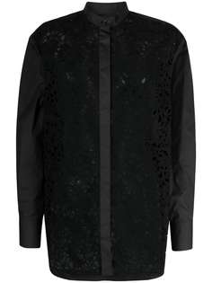 Valentino рубашка в технике макраме