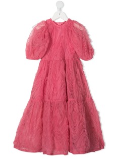 Caroline Bosmans ярусное платье из тюля