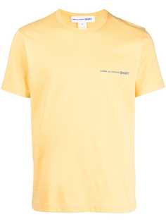 Comme Des Garçons Shirt футболка с круглым вырезом и логотипом