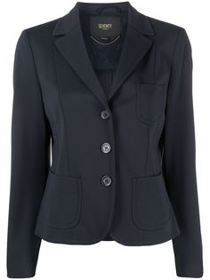 Seventy однобортный блейзер строгого кроя