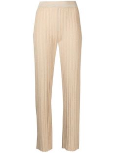 Paloma Wool брюки прямого кроя в рубчик