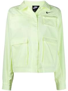 Nike куртка-рубашка с логотипом Swoosh