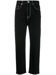 Nº21 укороченные джинсы средней посадки