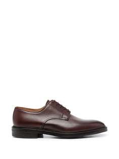 Crockett & Jones туфли дерби из зернистой кожи