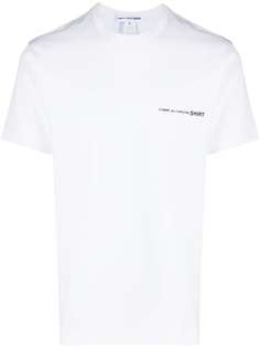 Comme Des Garçons Shirt футболка с круглым вырезом и логотипом