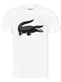 Lacoste Kids футболка с логотипом