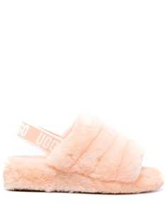 UGG шлепанцы Fluff Yeah с логотипом