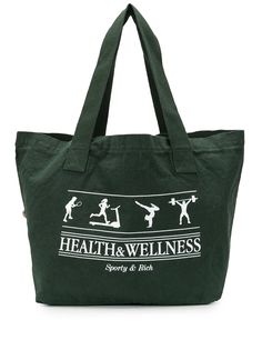 Sporty & Rich сумка-тоут Health and Wellness
