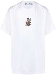 Off-White футболка с принтом Caravaggio Arrow