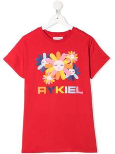 SONIA RYKIEL ENFANT платье-футболка с логотипом