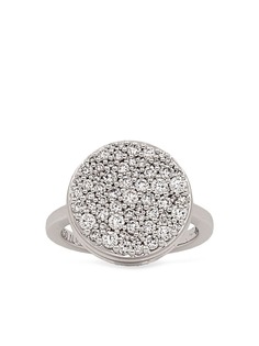 Alinka кольцо Black Caviar из белого золота с бриллиантами