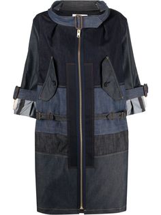 Junya Watanabe джинсовое пальто на молнии