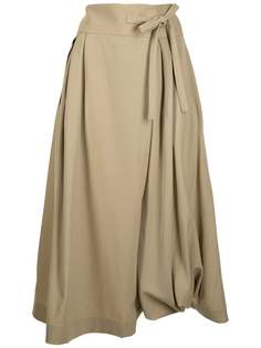 Chloé юбка со сборками и завязками