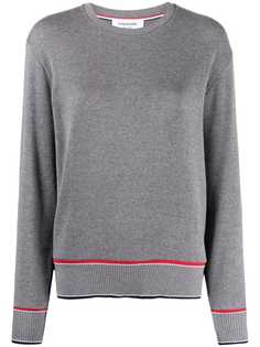 Thom Browne толстовка с полосками RWB