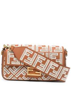 Fendi сумка Baguette с вышивкой FF
