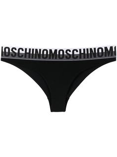 Moschino трусы-стринги с логотипом