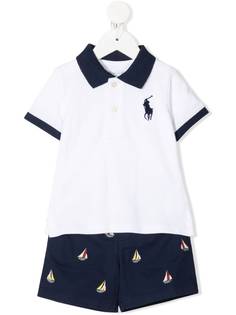 Ralph Lauren Kids комплект из футболки и шортов