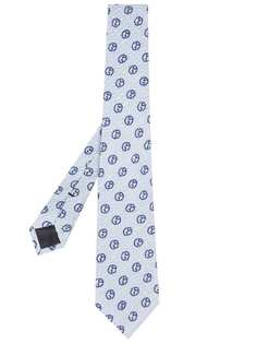 Giorgio Armani галстук с логотипом