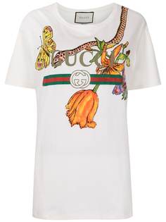 Gucci Pre-Owned футболка с логотипом