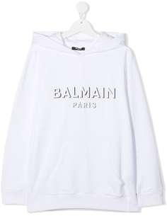 Balmain Kids худи с логотипом