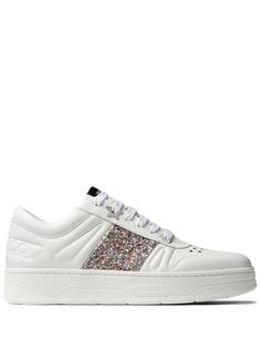 Jimmy Choo кроссовки Hawaii с блестками