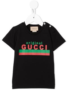 Gucci Kids футболка с принтом Original Gucci