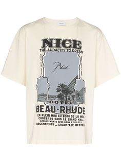 Rhude graphic-print short-sleeve T-shirt