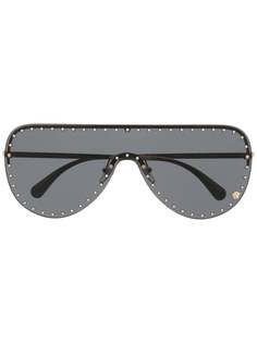 Versace Eyewear солнцезащитные очки-авиаторы Medusa Head