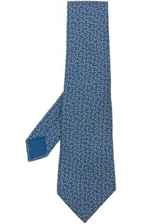 Hermès галстук pre-owned с принтом Hermes