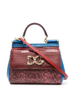 Dolce & Gabbana Pre-Owned декорированная сумка-тоут с логотипом