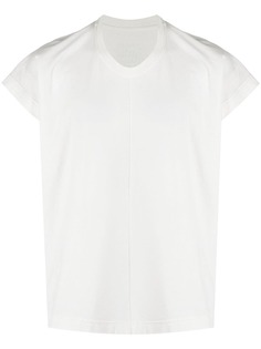 Issey Miyake футболка с рукавами кап