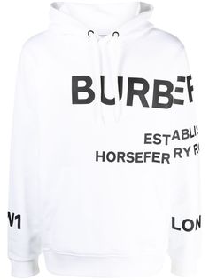 Burberry худи с принтом Horseferry