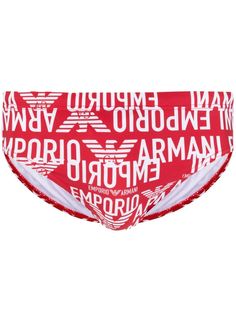Emporio Armani плавки с логотипом