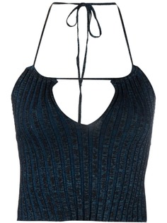 Paloma Wool укороченный топ с вырезом халтер