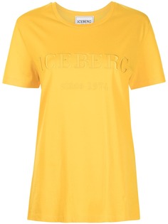 Iceberg футболка с вышитым логотипом