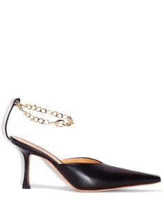 A.W.A.K.E. Mode Lucrezia 80mm anklet pumps