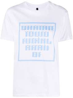 Sara Lanzi футболка с графичным принтом